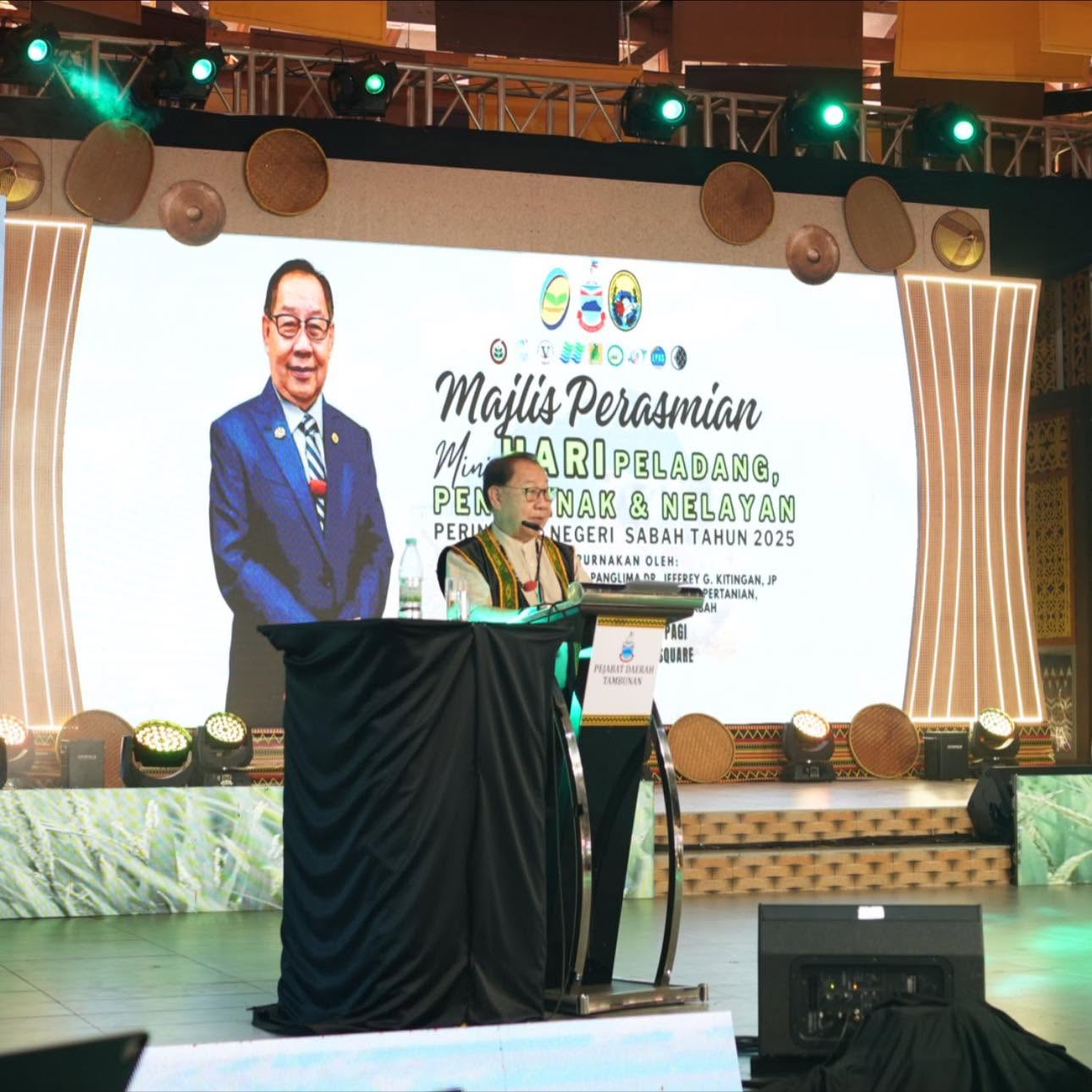 Majlis Perasmian Mini Hari Peladang, Penternak dan Nelayan Peringkat Negeri Sabah 2025 (HPPNS 2025)